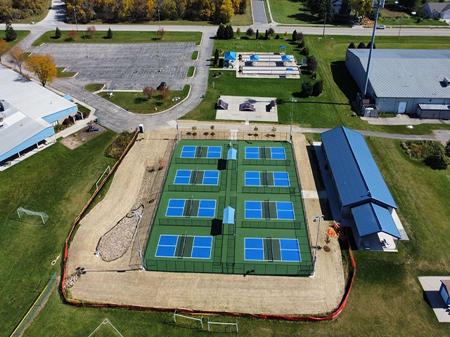 Sơn sân pickleball ECOPICK Super 8 lớp chuẩn V.O.C